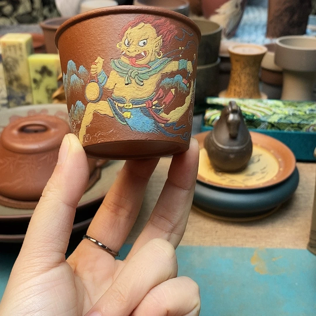 茶杯紫砂宜兴紫砂杯