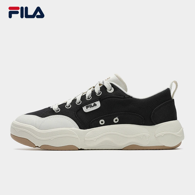 Fila/斐乐2025夏季新款男子运动休闲舒适透气帆布鞋F12M532301F