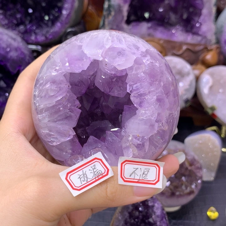 紫晶珠宝半成品未镶嵌乐**妈