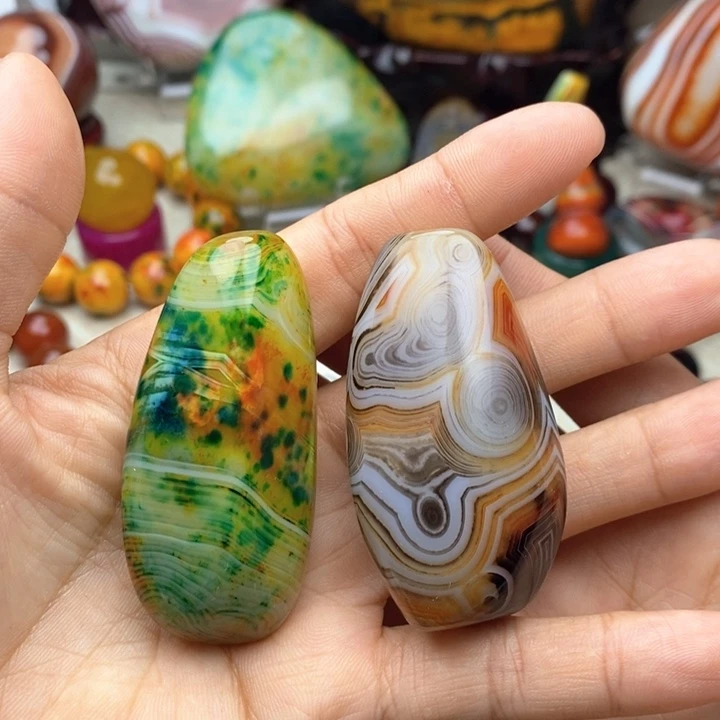 杯***人玛瑙/玉髓未镶嵌颈饰