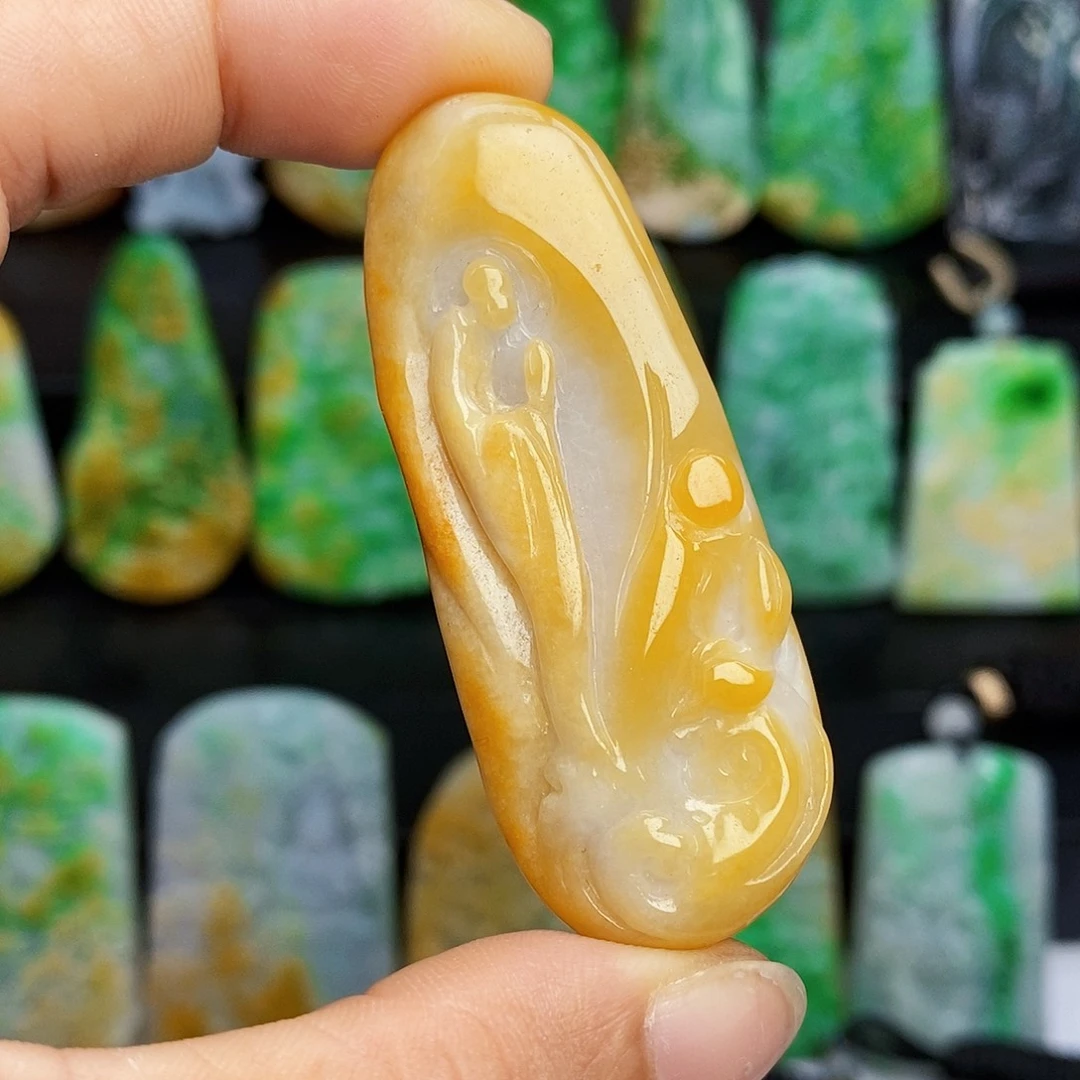 颈饰未镶嵌翡翠翡翠Ａ货一物一证福利款