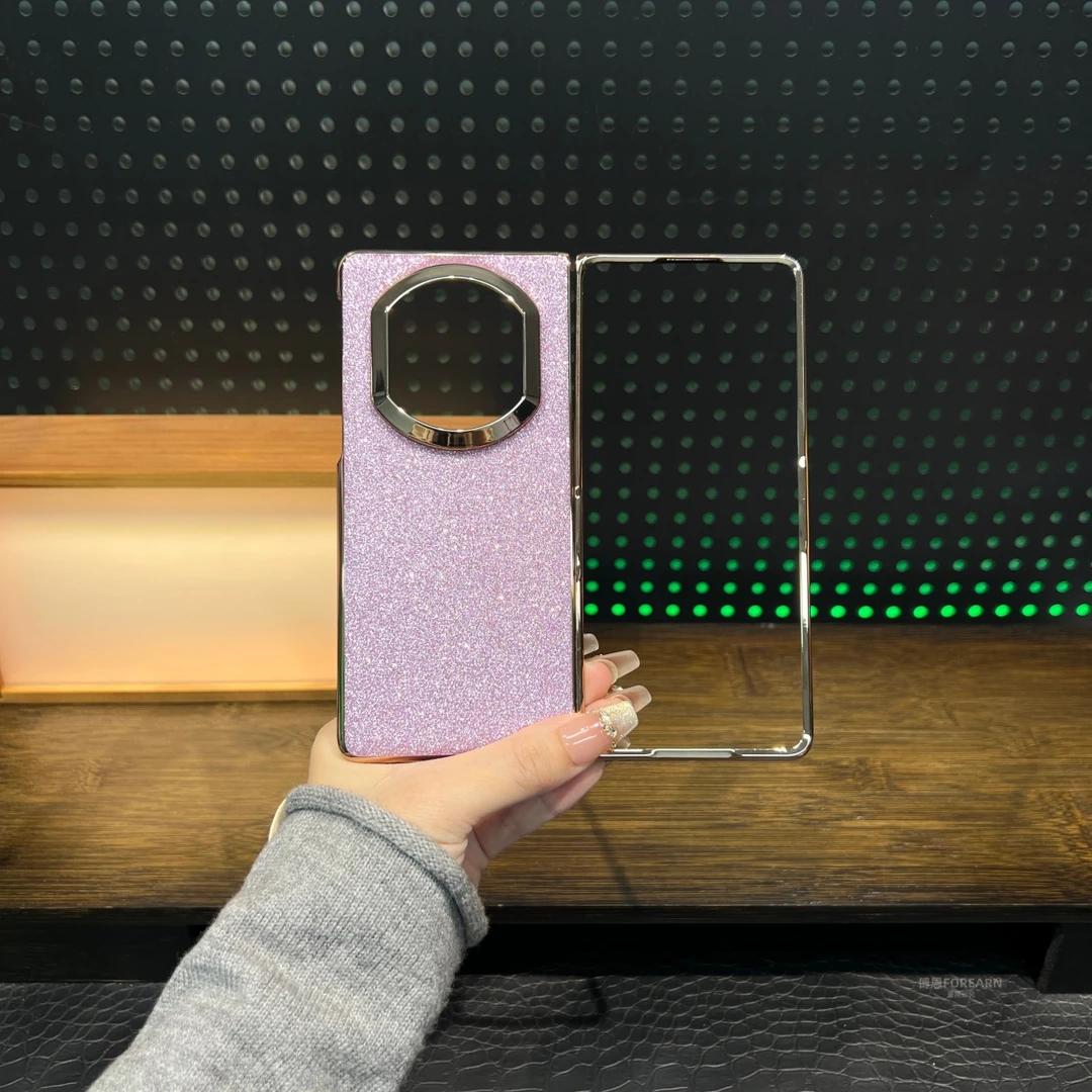 适用于华为matex7手机壳折叠屏x7女生保护套潮牌镶钻款全包防摔