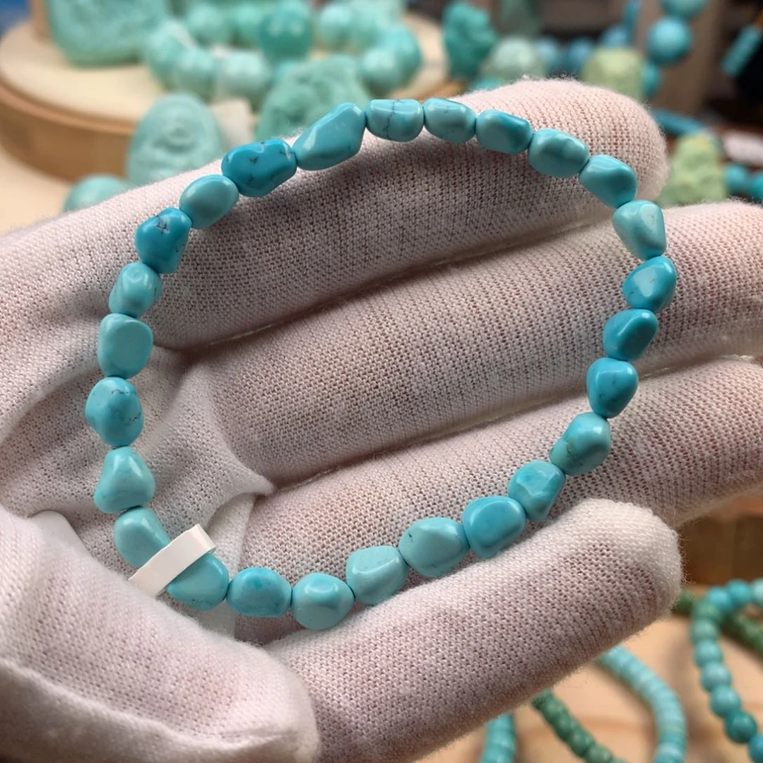 绿松石未镶嵌珠宝奇石5mm