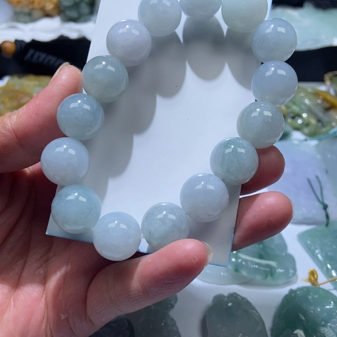 定制翡翠未镶嵌卡15+