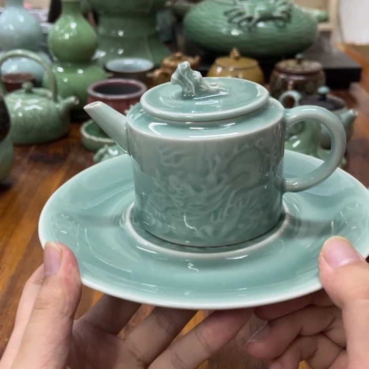 小仲青瓷茶器微瑕7682