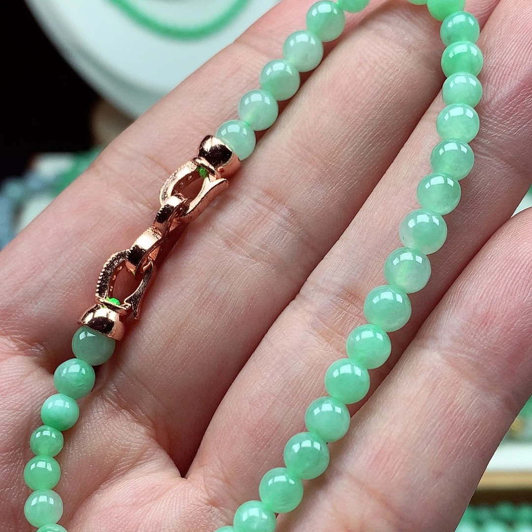 未镶嵌手链翡翠翡翠