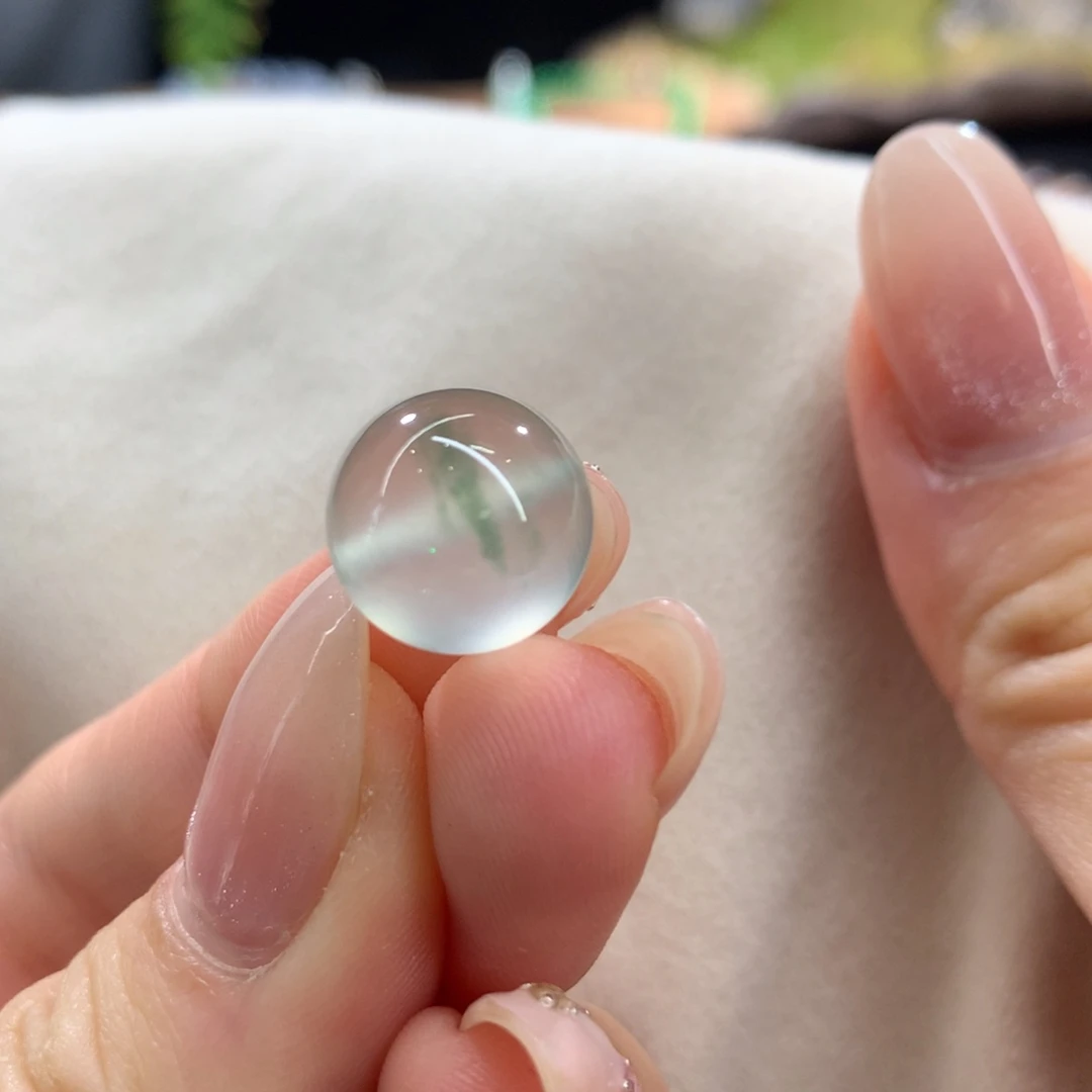 翡翠散珠高冰玻璃卡12.3