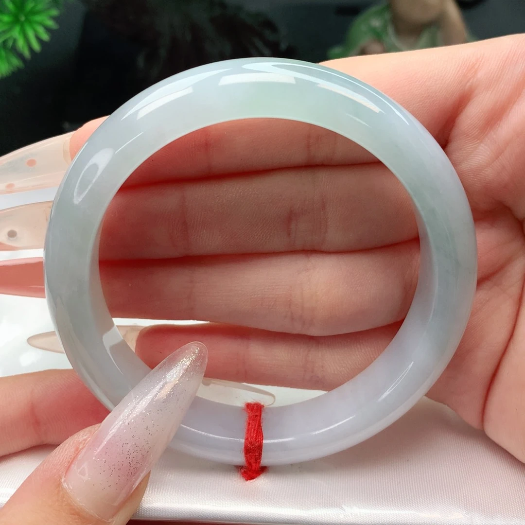 未镶嵌手镯翡翠正圈57