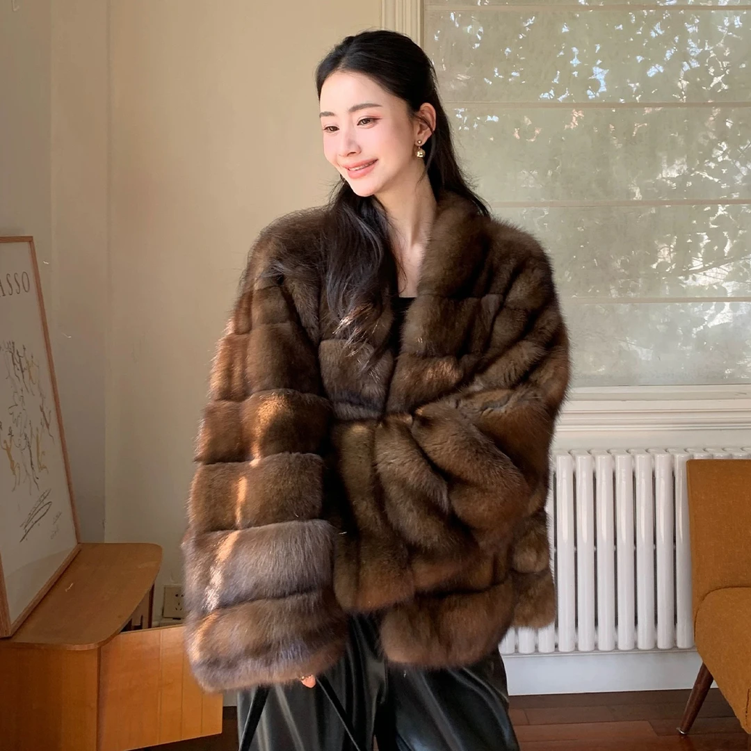 冬季宽松阔版时尚气质女装外套通勤风～（以直播间为准）