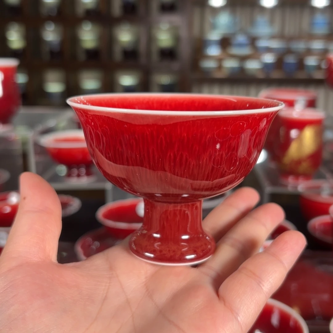 杯子景德镇高温原矿杯