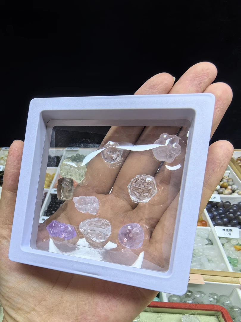 （需拍两个）水晶配件盒（一盒包含九个小配件）