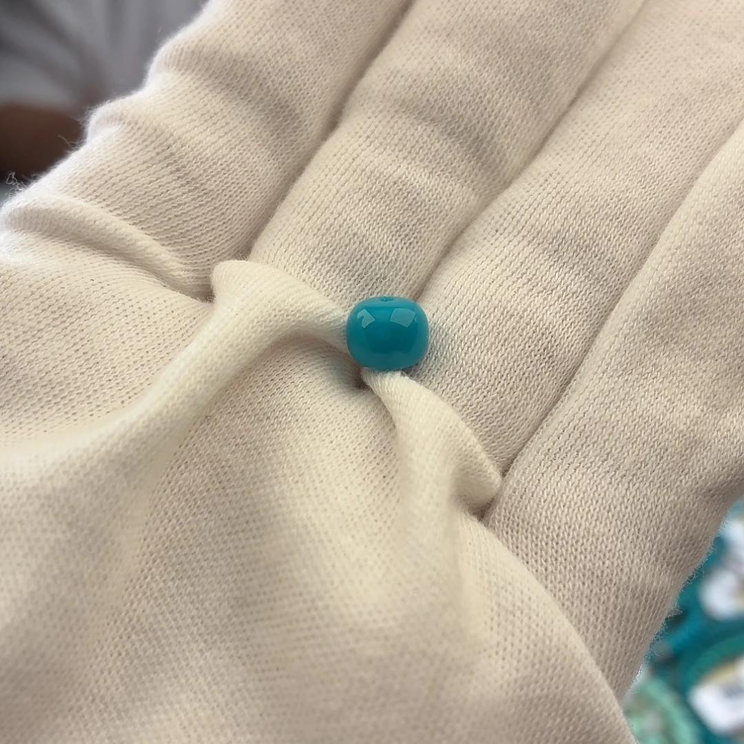 未镶嵌绿松石绿松石7.5mm