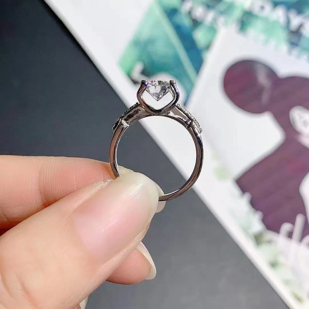 中秋福利甄选 开口牛头戒指 1 ct 高端定制轻奢款
