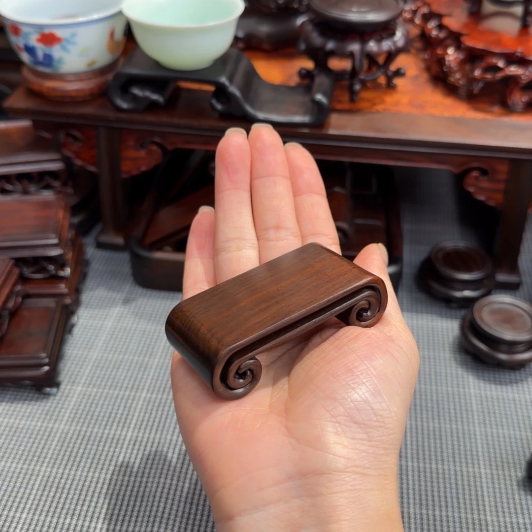 木大红酸枝交趾黄檀底座一木