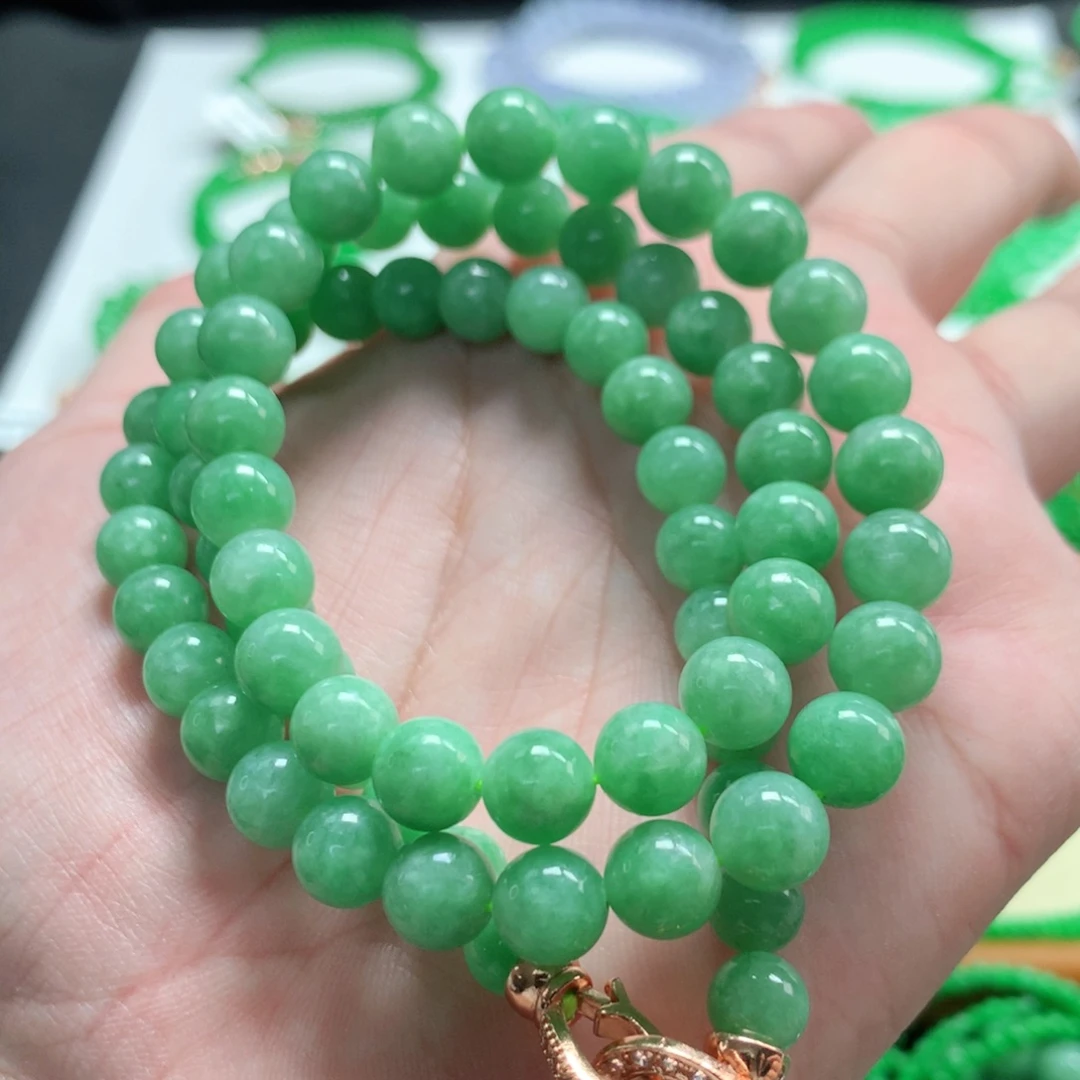 翡翠未镶嵌手链翡翠
