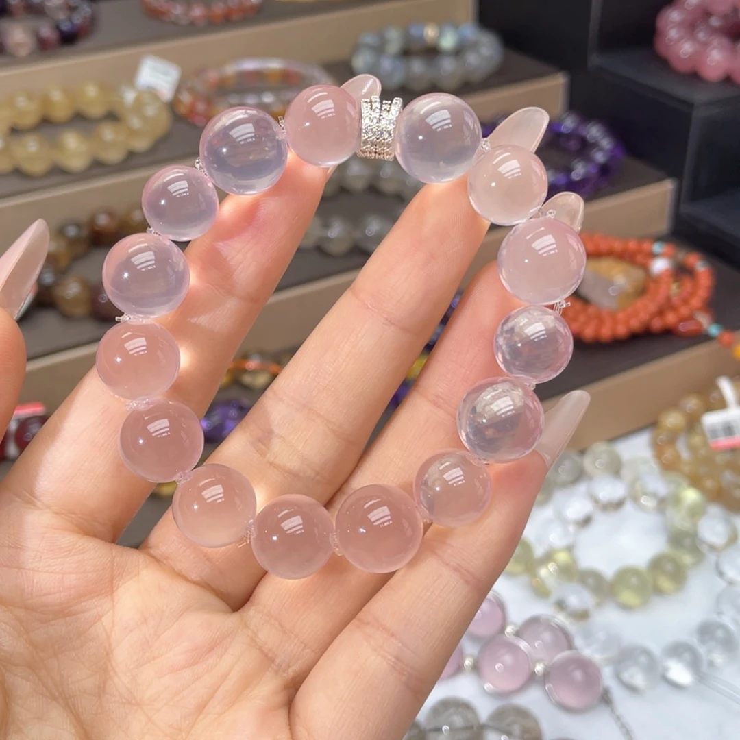 未镶嵌手链芙蓉石12mm