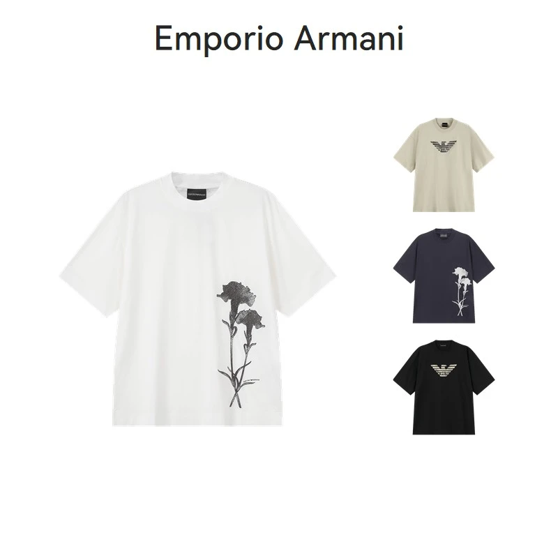 未使用 EMPORIO ARMANI/安普里奥·阿玛尼 男士短袖T恤EM001026