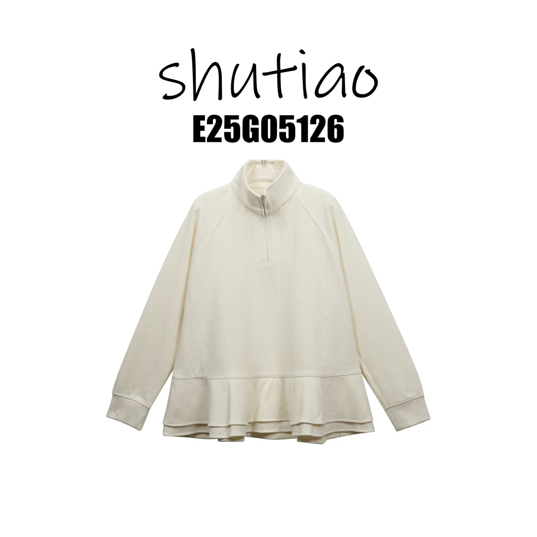 【SHUTIAO】2025秋冬：新款小众设计款外套E25G05126