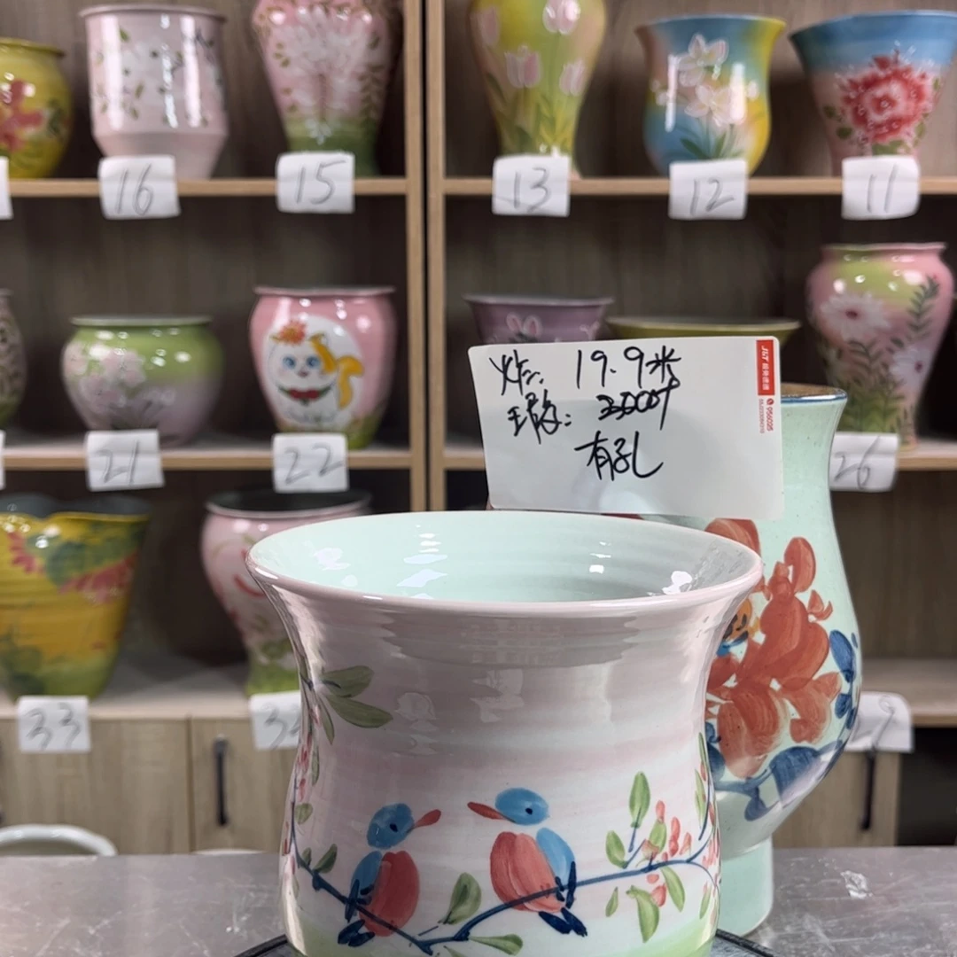 景德镇陶瓷花盆花盆