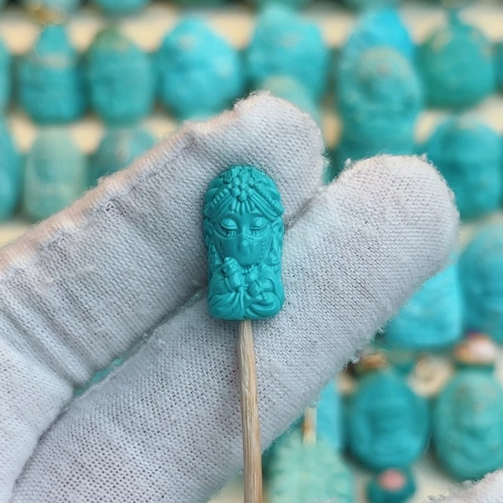 绿松石未镶嵌配饰