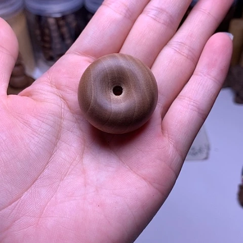 檀香木吊坠老山檀香小面包扣微瑕