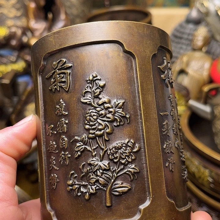 精美铜器批发档口