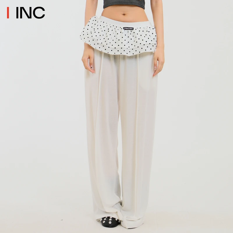 MIMBLANCHE 弹力波点蓬蓬裙女25AW秋季新款A字短款半身裙百搭IINC