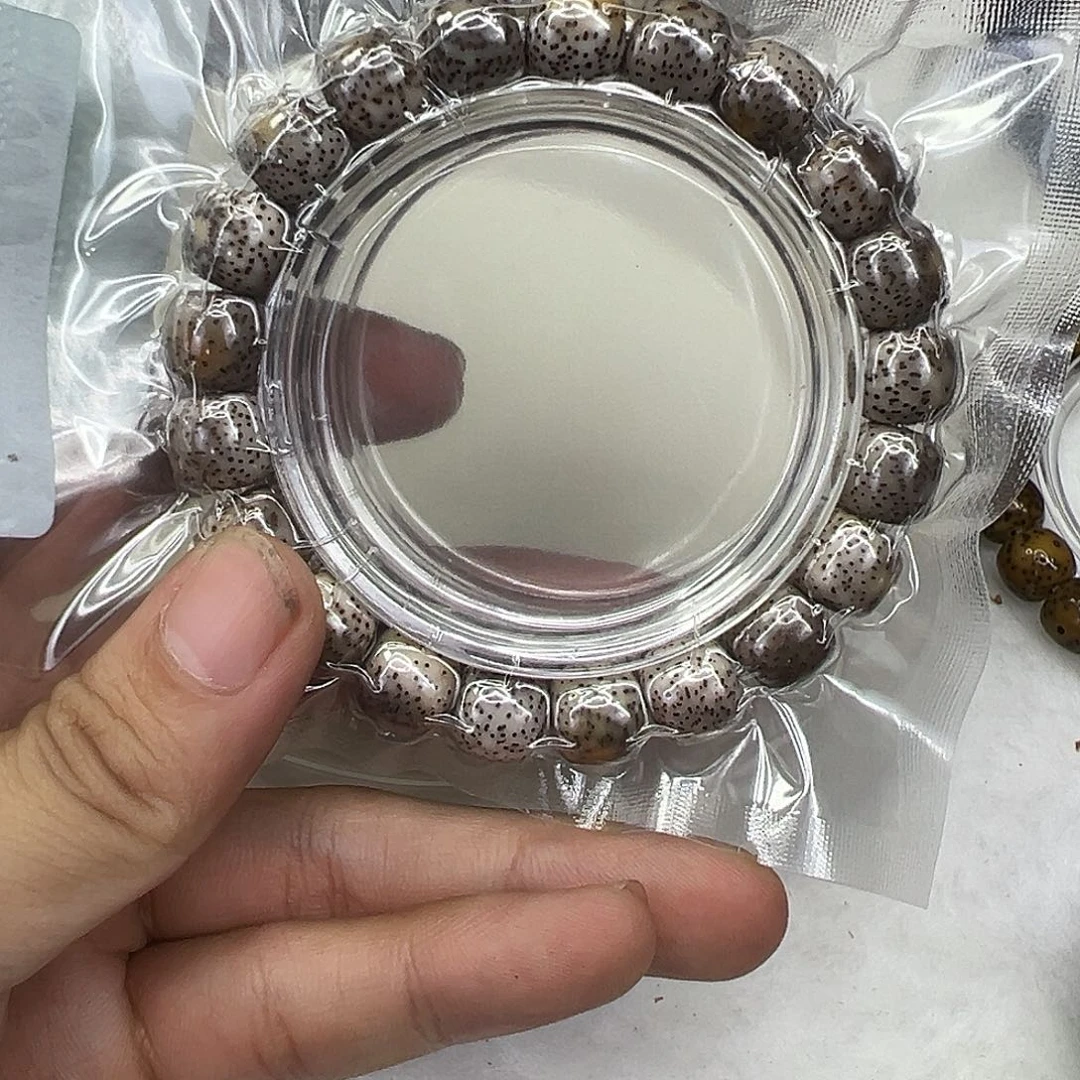 手串星月菩提69传说火烧云大眼睛星月菩提单圈11左右