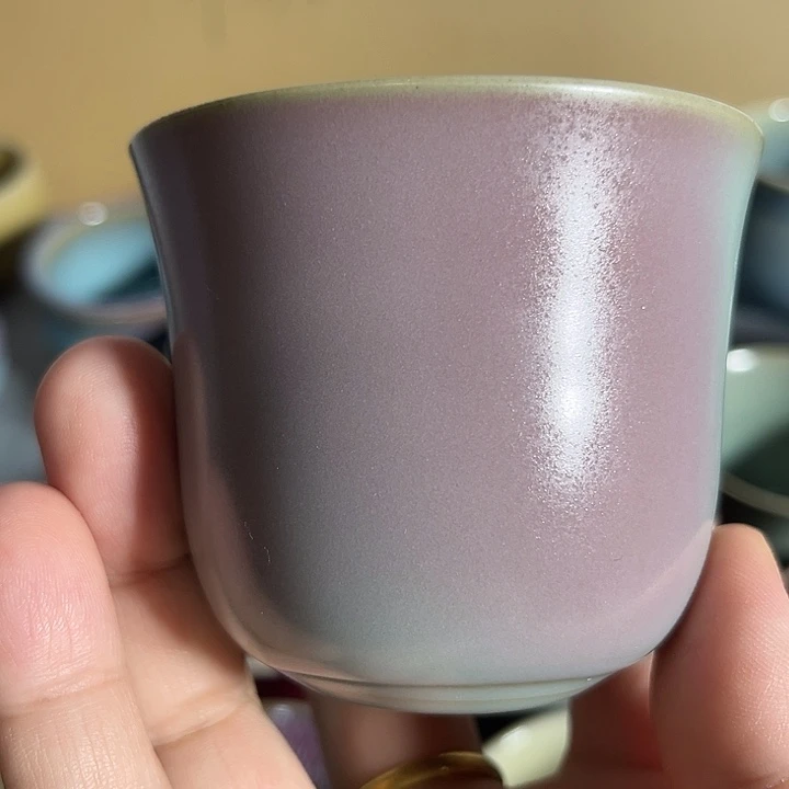 摆件钧窑杯子钧窑杯子