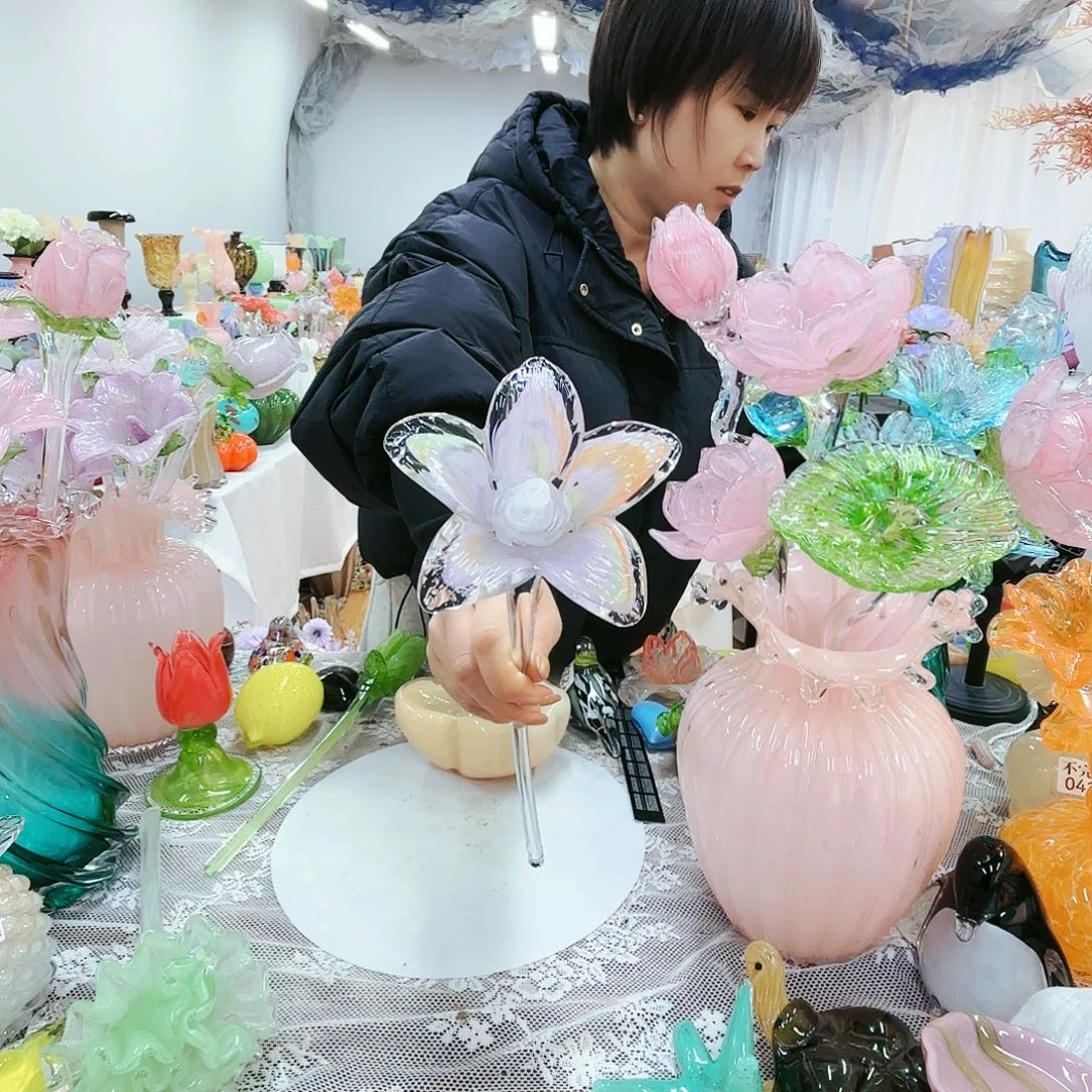 瑕疵不退不换安妮家花瓶花器摆件