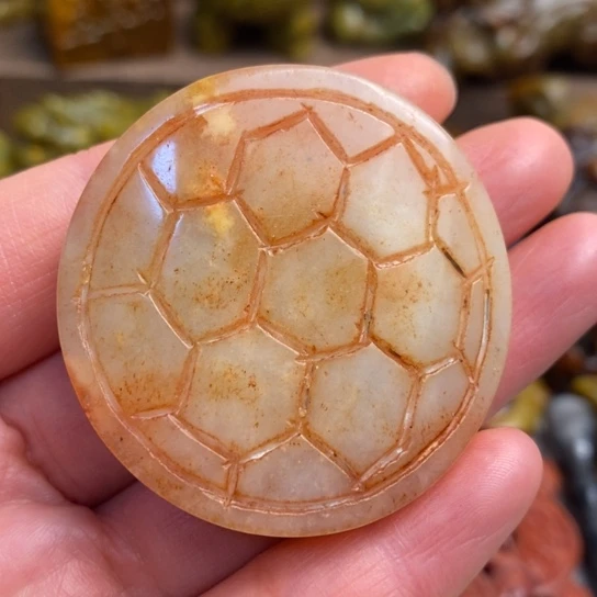 蛇纹石玉未镶嵌颈饰32