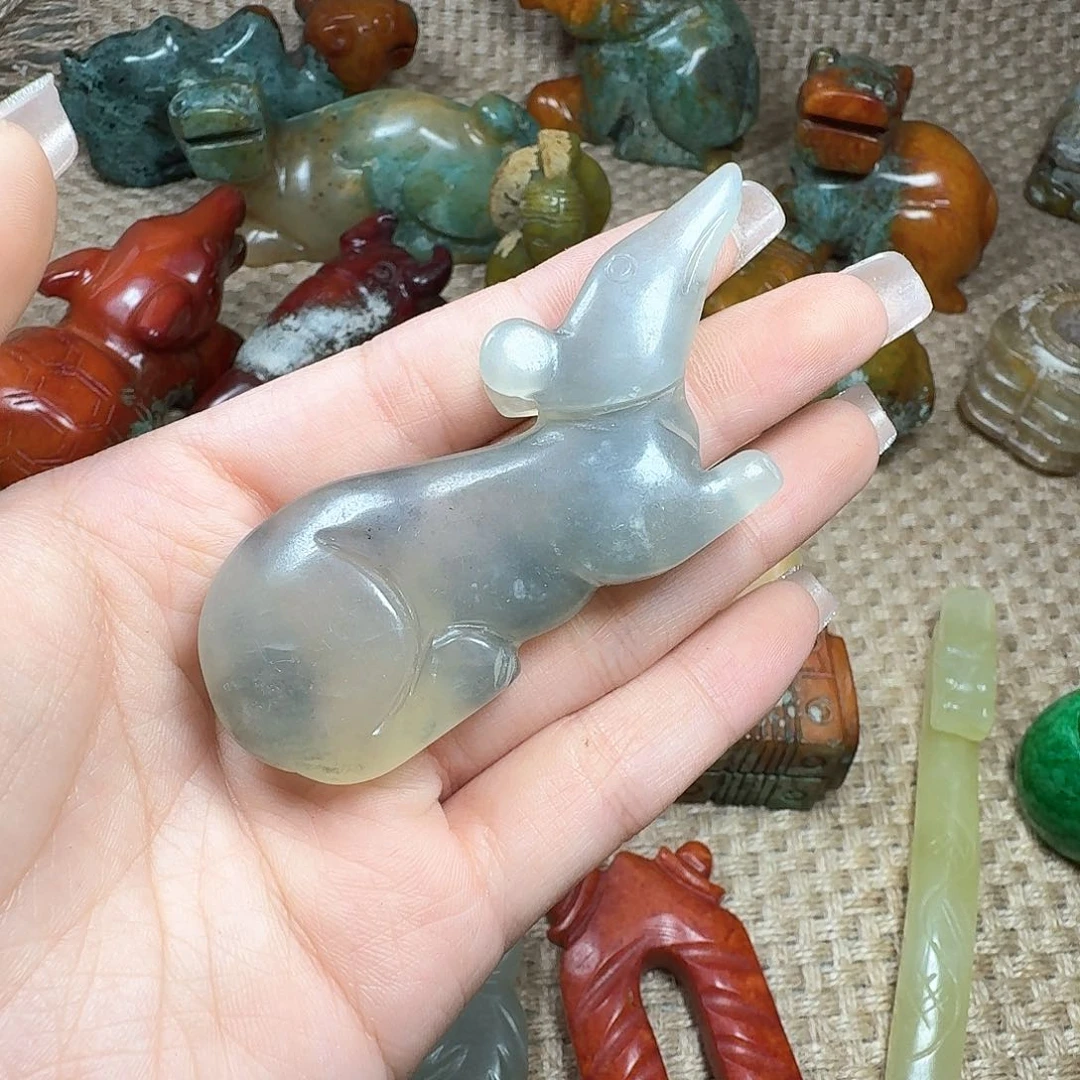 白玉菩提吊坠挂件