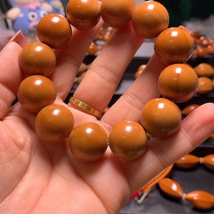 J***.橄榄核手串/手链三花手串