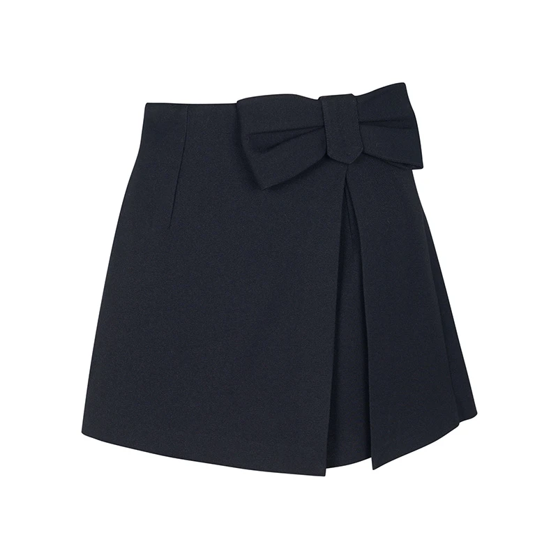 【品牌】商场同款冬季新品不规则蝴蝶结裙裤N1810A34651