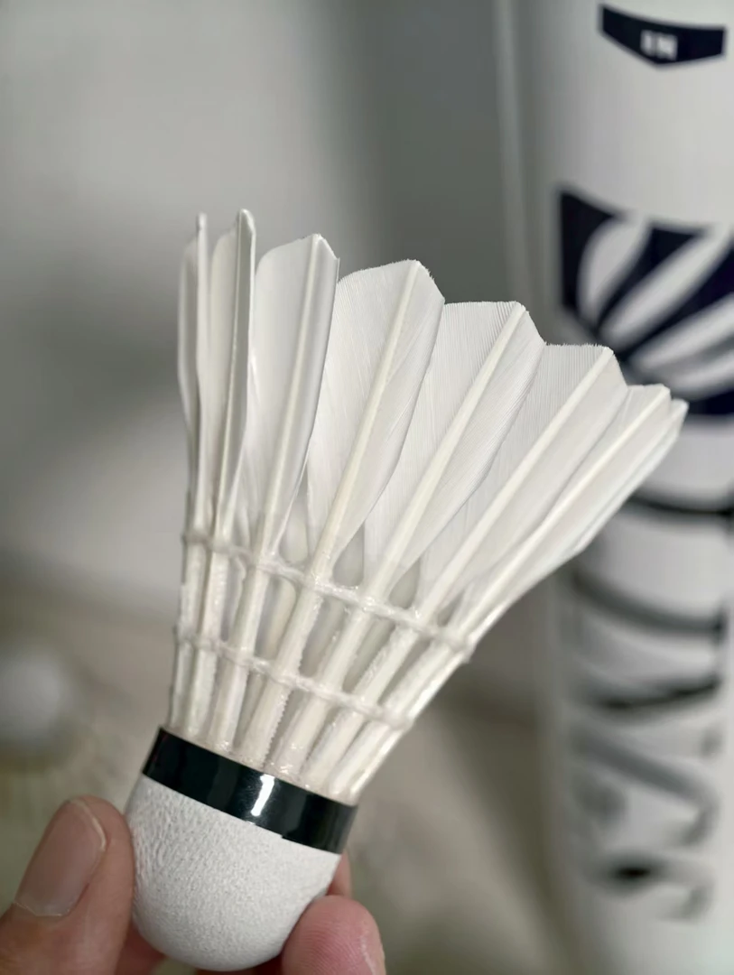 【翎速07】豚鸭中大方羽毛球飞行耐打稳定适合俱乐部比赛口粮用球