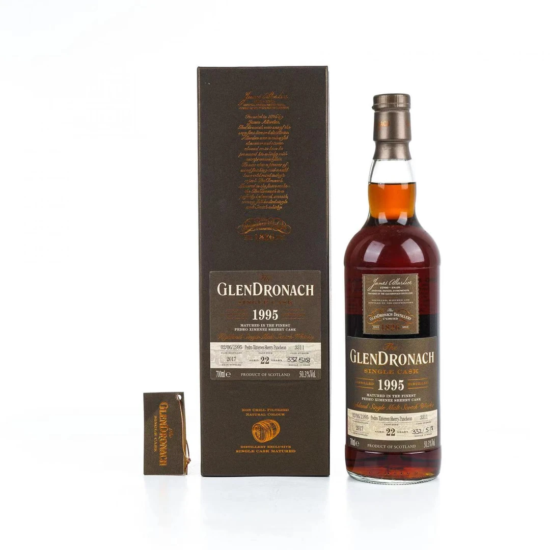 格兰多纳1995 22年 #3311 PX雪莉单桶单一麦芽威士忌   700ml