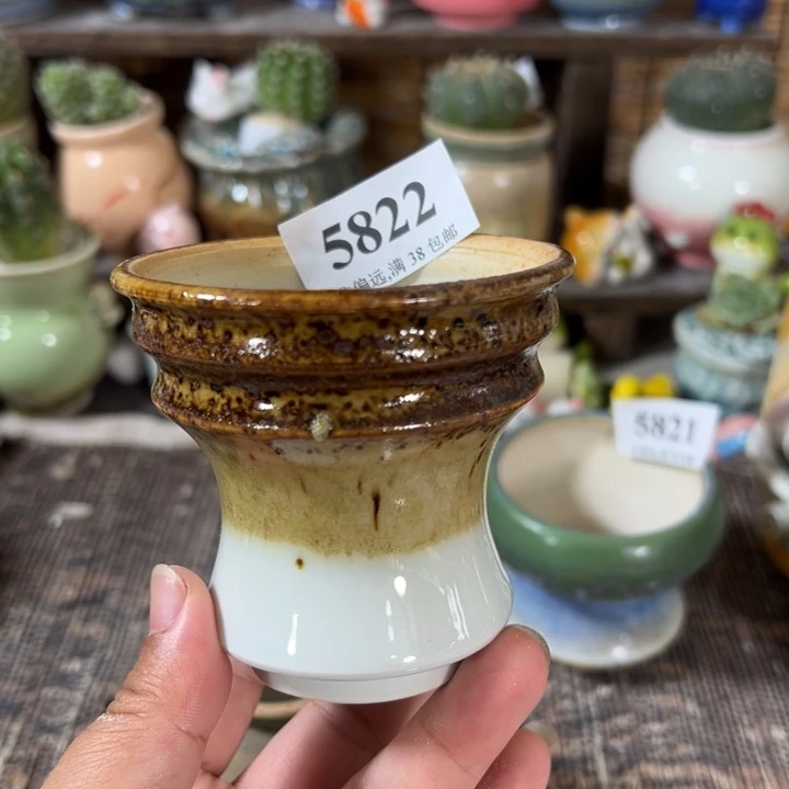 口6 手工花盆满30包邮