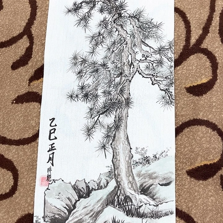 国画四尺四开李淑艳