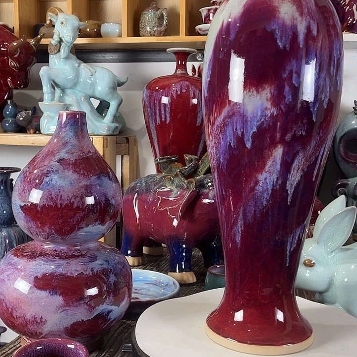 悟***瓷片神垕镇钧瓷艺术