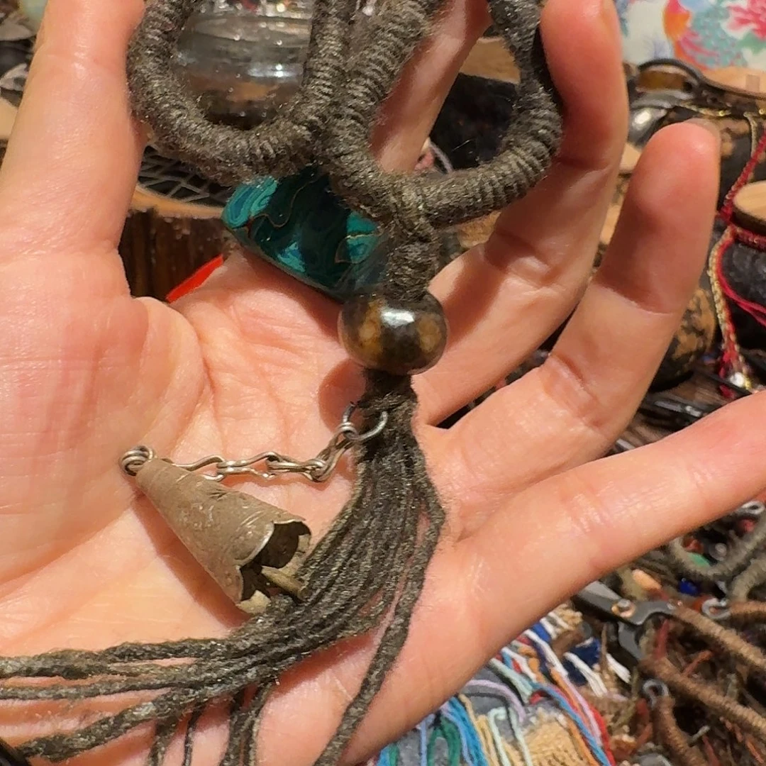 S****柞蚕丝手工剪刀加老银