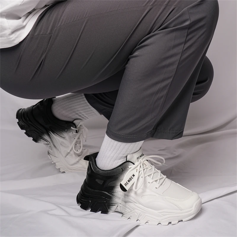 2025春季时尚透气新款百搭潮流厚底情侣老爹鞋S2101395