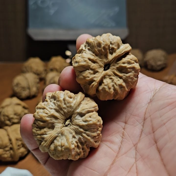 文玩核桃把件u***r4-04 40文玩核桃蛤蟆头