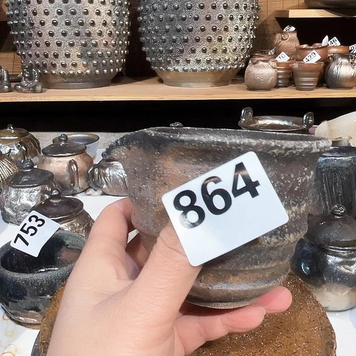 杯高温柴烧陶泥公杯