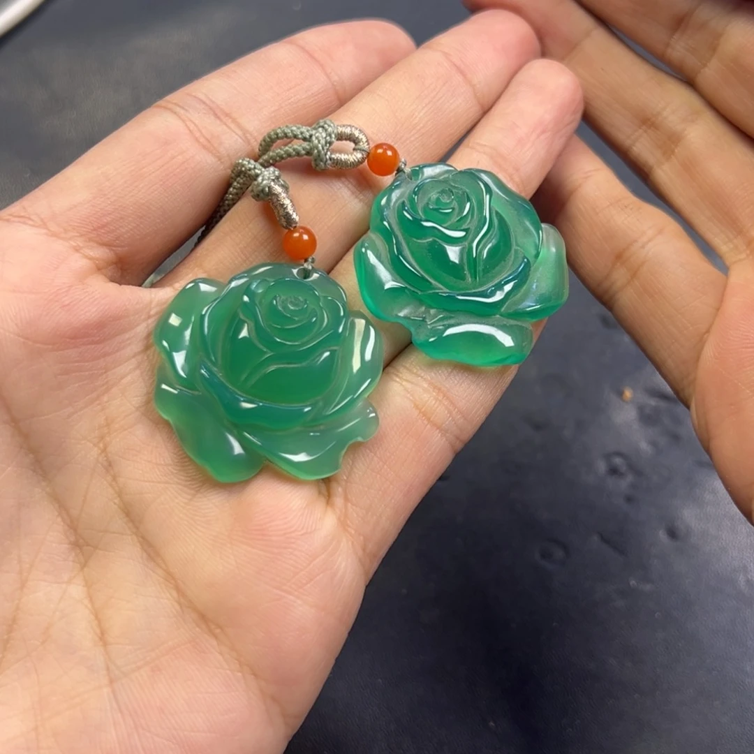 未镶嵌颈饰玛瑙/玉髓多样性拍一发一