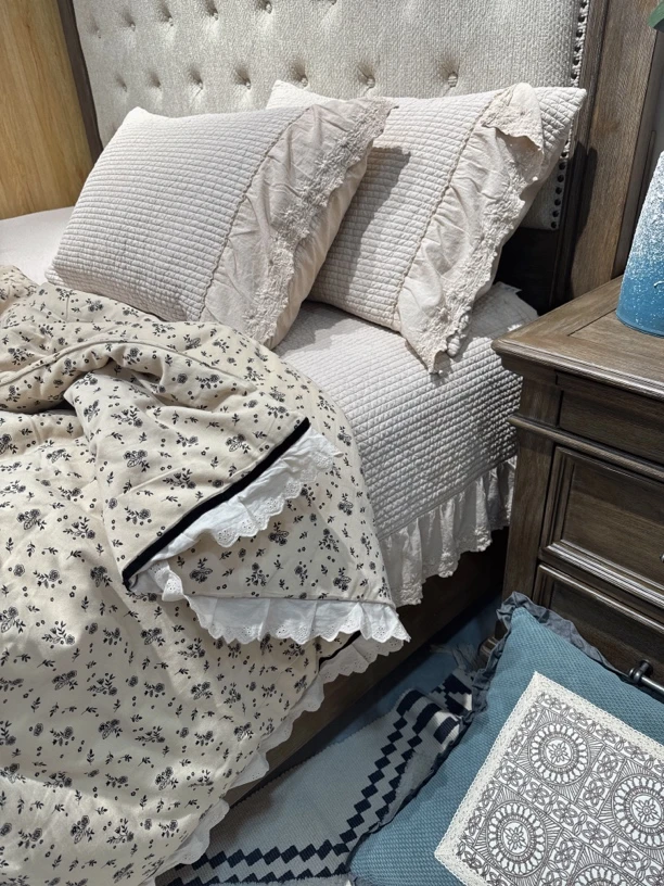 3号智慧家居韩式床单加厚家纺床品链接高品质款系列床盖款四件套