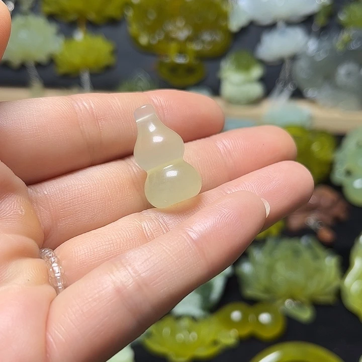 未镶嵌蛇纹石玉发饰
