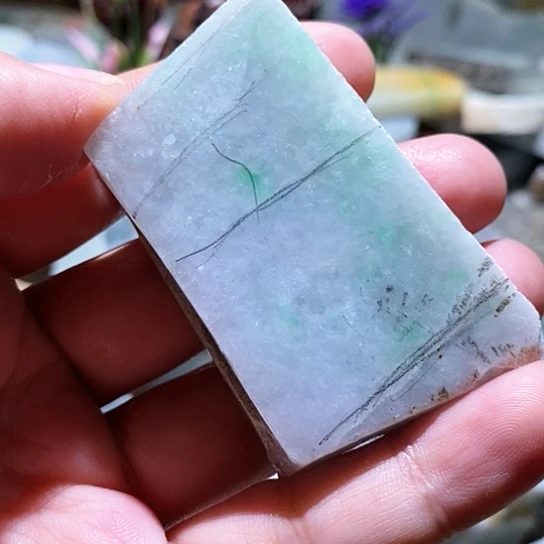 散珠翡翠边角料73