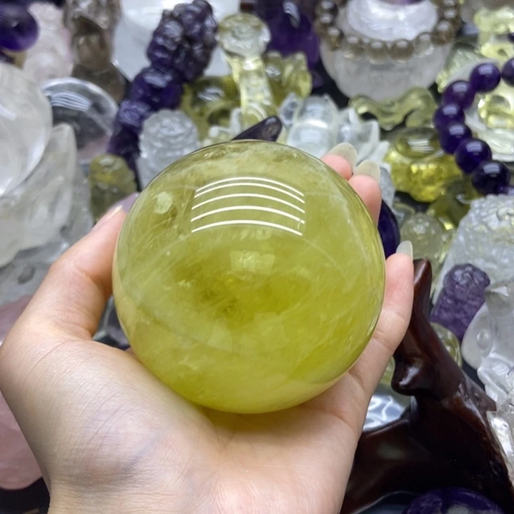 水晶珠宝半成品未镶嵌摆件