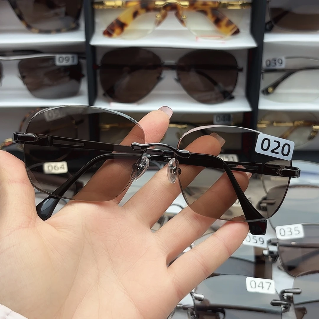 无框款高档水晶石头眼镜020