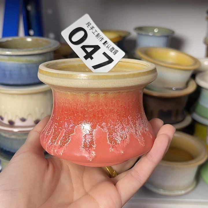 景德镇陶瓷盆 满30包邮 口7.5